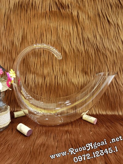 Bình Đựng Rượu Vang - Decanter Dáng Đẹp M04