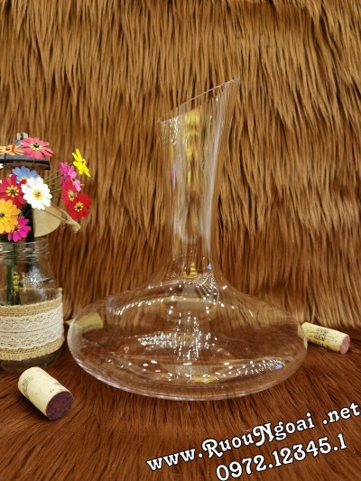 Bình Đựng Rượu Vang - Decanter Dáng Đẹp M25