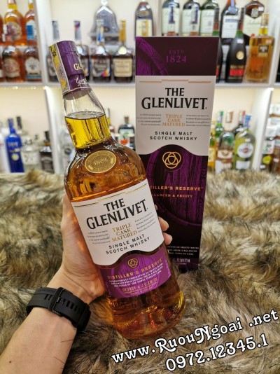 Rượu Glenlivet 1824 Triple Cask Matured Distiller's Reserve