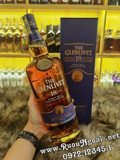 Rượu Glenlivet 18 Năm - 1000ml