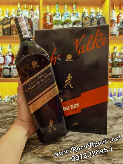 Rượu Johnnie Walker Double Black Hộp Quà 2023