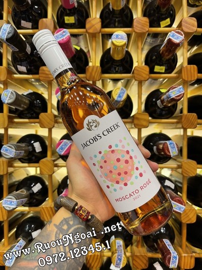 Rượu Vang Jacob’s Creek Moscato Rose