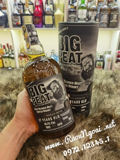 Rượu Big Peat 27YO Blended Malt